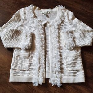 White House Black Market Cotton Sweater